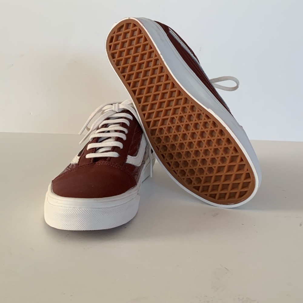 Vans Old Skool (Moto Leather)Madder Brown - Picture 5 of 6